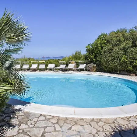 Villa Clicksardinia Paraiba With Private Pool Facing The Sea For 12 People
